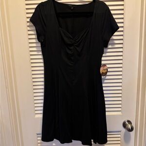 BeBop Elegant Black Mini Dress